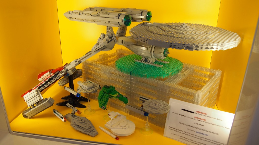 Star Trek Legos via I LUG NY