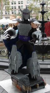 Shredder LEGO Statue