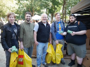 ILUGNY members Kurt, Jason, Bill P, Brian G and Bill M