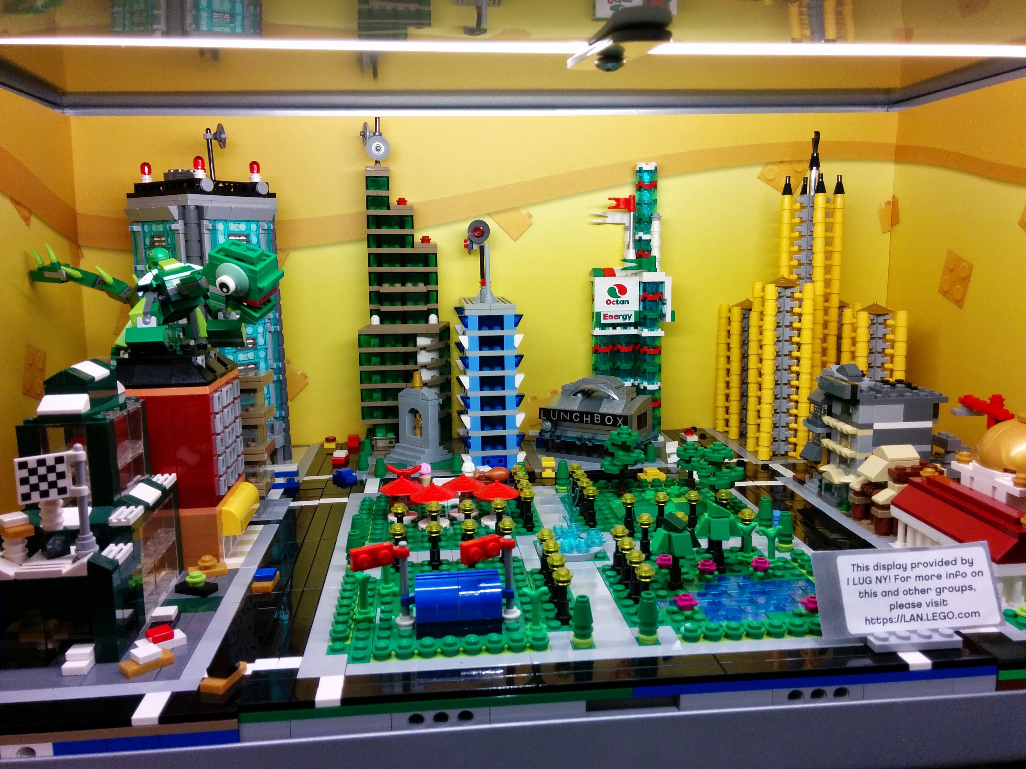 Micropolis 2015 on Display at Queens LEGO Store