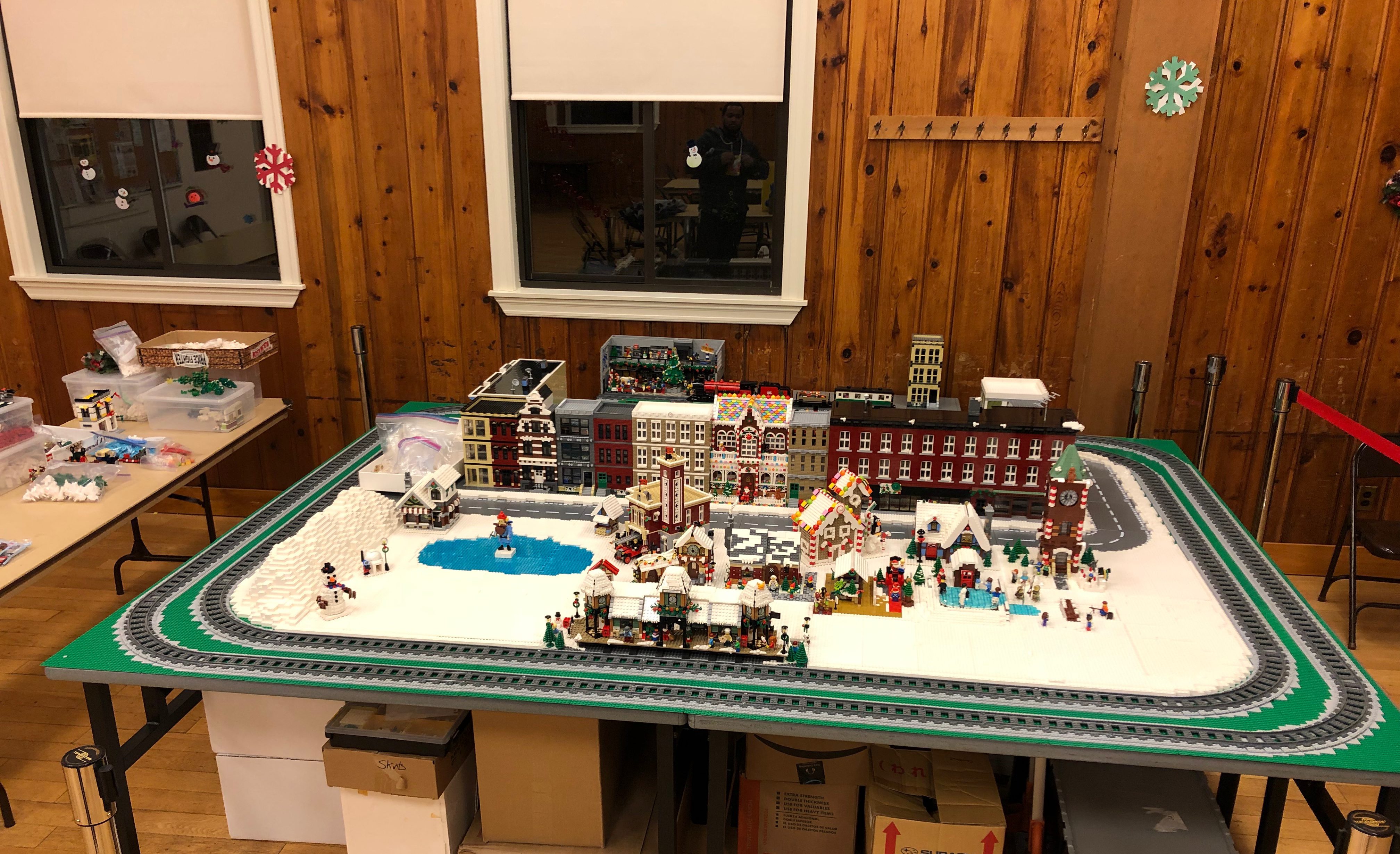 Congers Winter Village Display